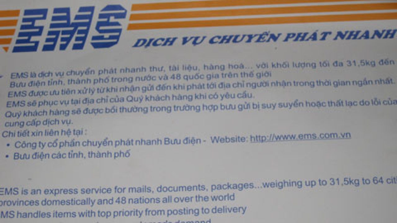 Dịch vụ chuyển phát nhanh EMS là gì? - Chuyển phát nhanh hàng hóa nội địa  Quốc tế Indochinapost Vietnam