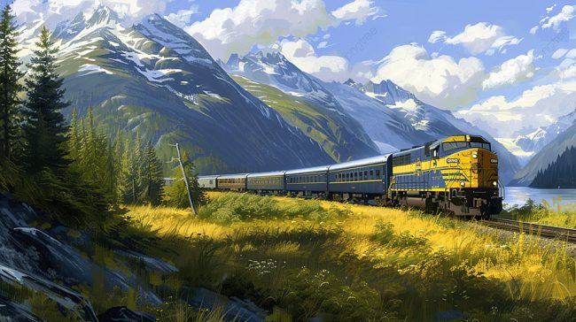 pngtree-alaska-railroad-travels-through-alaska-on-a-bright-summer-day-image_15693232