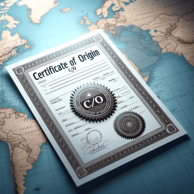 giay-chung-nha-xuat-xu-co-An-image-representing-the-concept-of-Certificate-of-Origin-C_O-featuring-a-detailed-official-looking-document-with-a-prominent-seal-or-stamp-plac