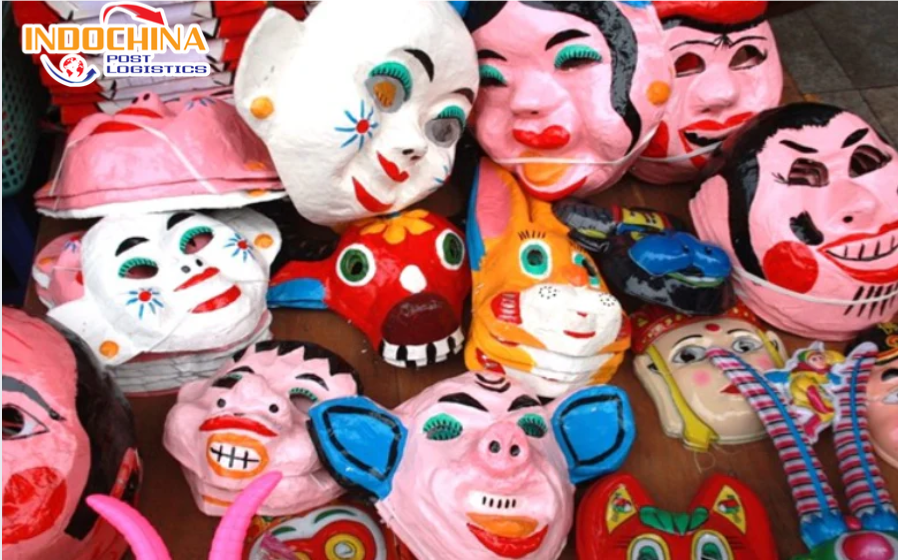 Vận Chuyển Mặt Nạ Dân Gian Việt Nam Đi Hà Lan Bằng Đường Hàng Không
