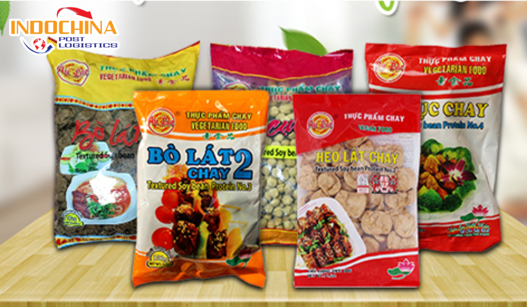 DỊCH VỤ VẬN CHUYỂN THỰC PHẨM CHAY ĐI PHÁP CÙNG INDOCHINAPOST