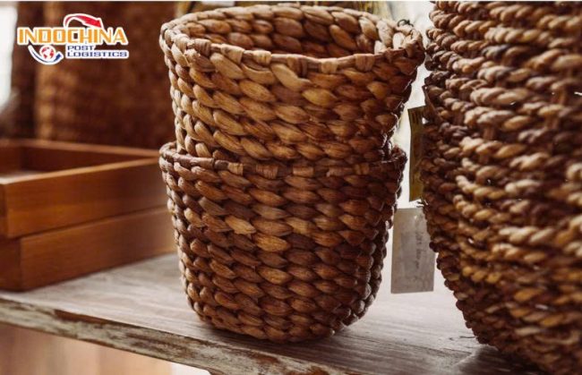 Gửi hàng mây tre đan từ Hà Nội đi Ý bằng đường hàng không cùng Indochina Post