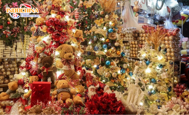 Booking vận chuyển hàng không gửi đồ trang trí Noel từ Hà Nội đi Singapore cùng IndochinaPost Booking vận chuyển hàng không gửi đồ trang trí Noel từ Hà Nội đi Singapore cùng IndochinaPost