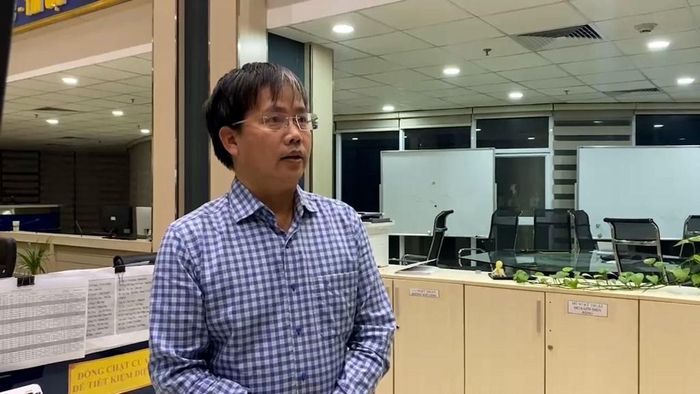 Ông Mai Văn Khiêm, Giám đốc Trung tâm Dự báo Khí tượng Thủy văn quốc gia.